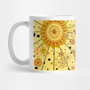 Sunset Mandala Mug